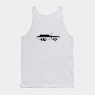 The DUKW Black Outline Tank Top